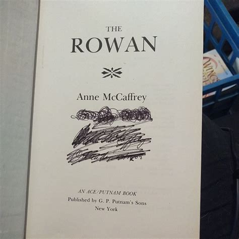 The Rowan By Anne McCaffrey 1st Edition 1990 Hardcover | eBay