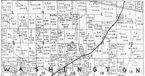 Washington County Indiana Plat Maps | Map Of West