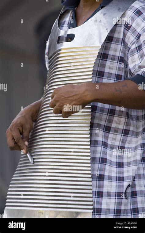 Frottoir, zydeco instruments Stock Photo - Alamy