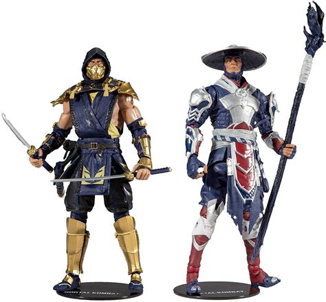 McFarlane Toys Mortal Kombat 11 Scorpion Raiden 7 Action Figure 2-Pack - ToyWiz