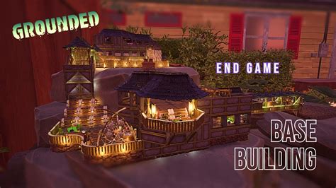 End Game Base - GROUNDED Base Building | Speed Build - YouTube