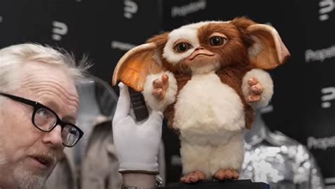 Adam Savage Encounters an Original GREMLINS Gizmo Puppet - Nerdist