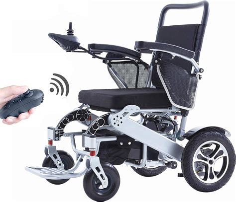 Electric Wheelchair,250W Dual Motor, with Remote Automatic Folding ...