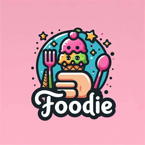 Foodie Logo Vector Art Kits DALL·E Prompt | PromptBase