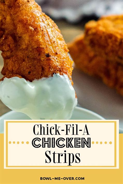 Spicy Chic-fil-A Chicken Strips Recipe | Recipe in 2021 | Chicken strip recipes, Food, Recipes