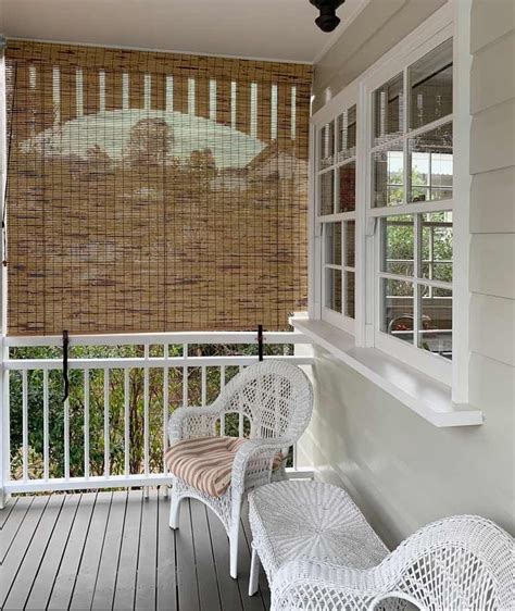 Custom Made Outdoor Bamboo Blinds Brisbane | Ashwood Blinds