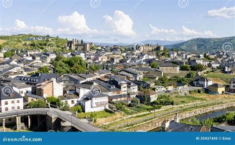 Villafranca, Urban View, Spain. Stock Image - Image of villafranca ...