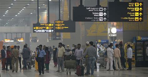 Delhi: IGI Airport departures stalled for two hours due to dense fog ...