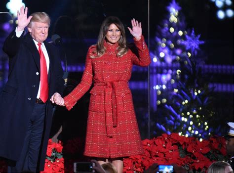 Melania Trump uploads Christmas selfie as first family celebrates in ...