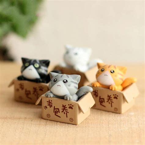 4PCS lovely small cat Kids Toys Baby Dolls Toy Mini Doll For Girls Free Shipping-in Dolls from ...