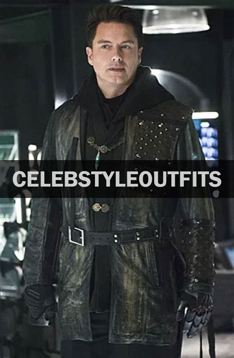 Arrow TV Show John Barrowman Dark Archer Malcolm Merlyn Coat