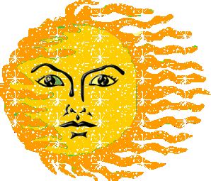 Angry Sun In Summer Graphic