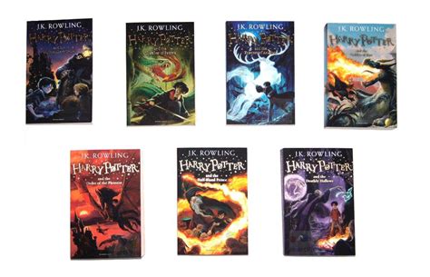 Harry Potter 7 Books Complete Collection Paperback Boxed Set |Children ...