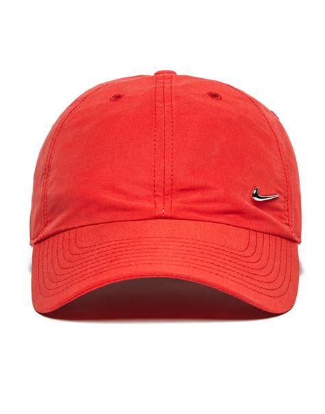 Lyst - Nike Side Swoosh Cap in Red for Men