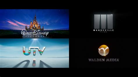 Combo logos: Walt Disney Pictures/Mandeville Films/UTV Motion Pictures ...