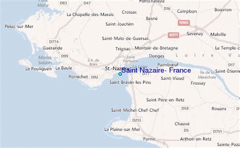 Saint Nazaire, France Tide Station Location Guide