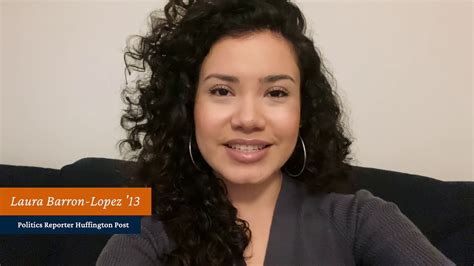 Alumni and Huffington Post Reporter Laura Barrón-López Sends a Message to the Class of 2020 ...