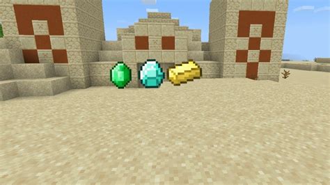 Desert temple loot diamond axe and book efficiency 5 in ace#minecraft - YouTube