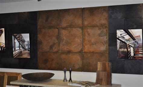 Copper Decorative Wall Panels - Copper Slat Wall Panel Wall Panels ...