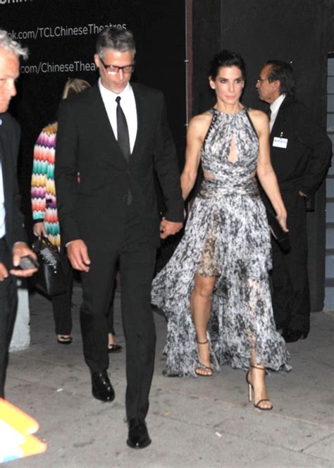 Sandra Bullock and Bryan Randall at LA Premiere 2015 | POPSUGAR Celebrity