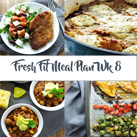 Fresh Fit Meal Plan Guide Week 8 - Fresh Fit Kitchen