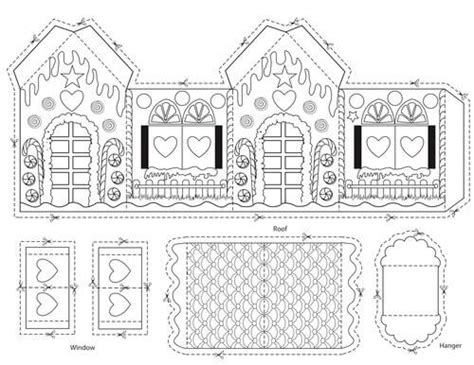 gingerbread house template for kids - Reading adventures for kids ages 3 to 5