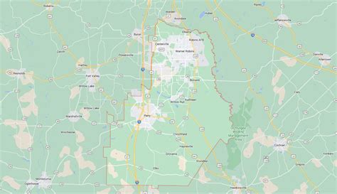 Cities and Towns in Houston County, Georgia – Countryaah.com