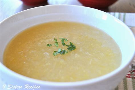 Velvety Celery Soup - 2 Sisters Recipes by Anna and Liz