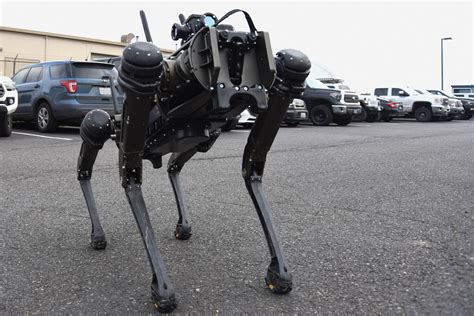 Portland Air National Guard Base puts robot dog to work > New Hampshire ...