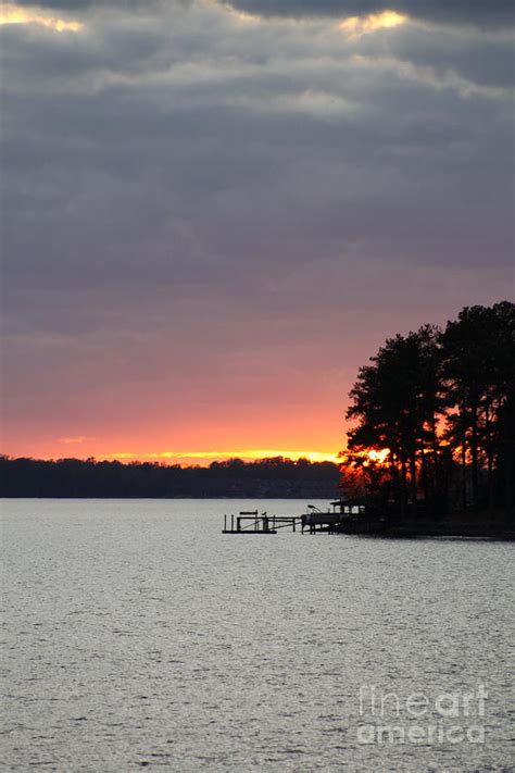 Lake Murray Sunset Photograph by Renee Chandler - Fine Art America