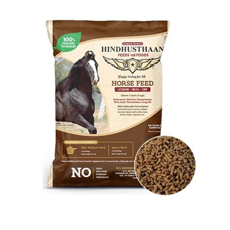 Buy 100% Natural Horse Feeds at hindhusthaan Feeds Nd Foods in India