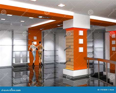 Shop Interior stock illustration. Illustration of commodity - 1701830