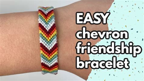 Chevron Friendship Bracelet
