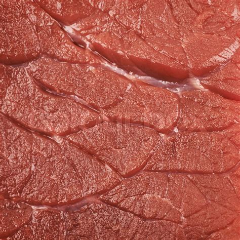 Close-up texture of a raw meat | Stock image | Colourbox