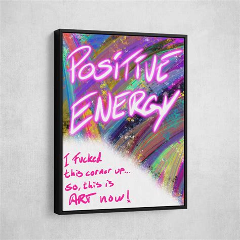 Positive Energy Wall Art