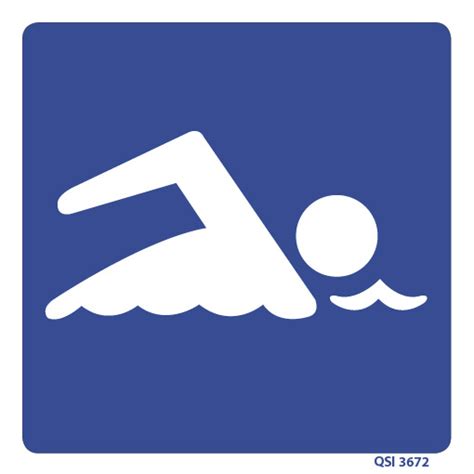 Swimming Allowed Sign - Industrial Signs