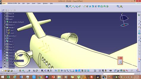 CREATING AN AEROPLANE in CATIA | GrabCAD Tutorials