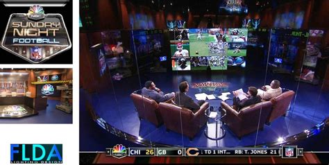 FLDA Lights NBC's `Football Night in America´ Set | LIVE-PRODUCTION.TV