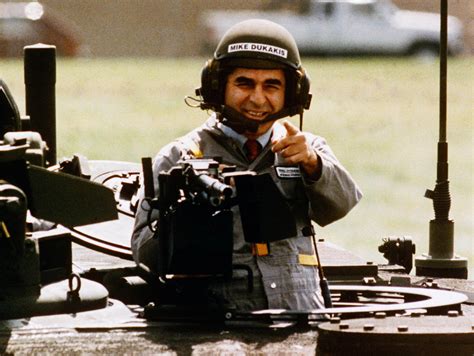 Former governor Dukakis fires back after Trump mention at Ohio tank ...