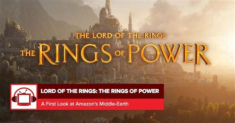 Lord of the Rings: The Rings of Power Trailer Reaction