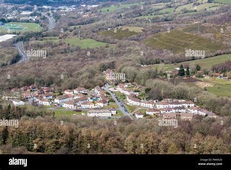 The village of Nantgarw in the Taff Vale Stock Photo - Alamy