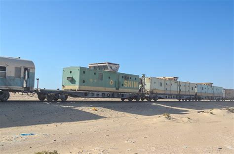 Longest iron ore train in Mauritania, Nouadhibou | Taken on … | Flickr