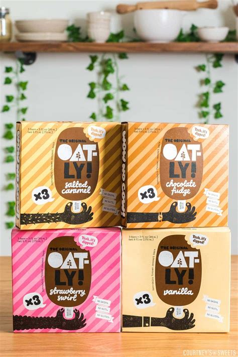 Oatly Dipped Bar - Oatly Ice Cream Bars - Courtney's Sweets