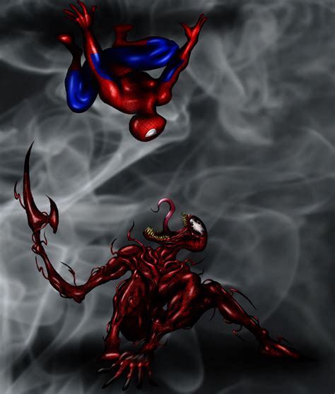 Spiderman vs Carnage | DReager1.com