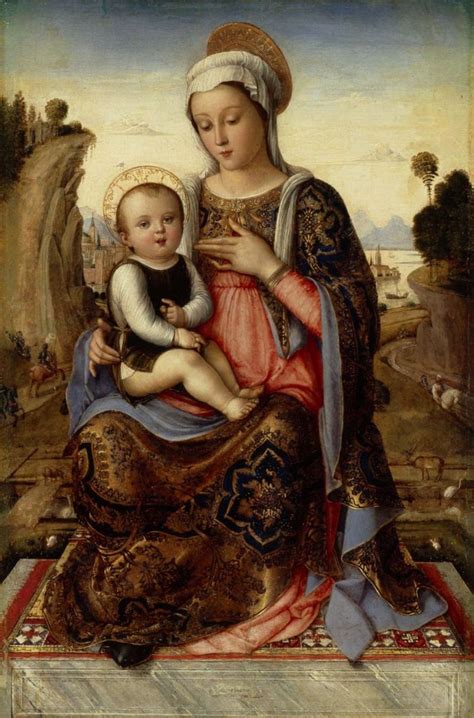 Madonna (italiana) Anónimo Veneziano, fines del 1400.... | Pinturas renacentistas, Madonna ...