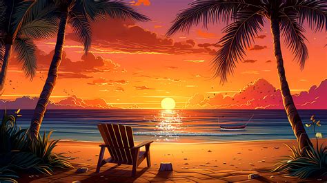 Beach Sunset Background Anime Anime Dj Max Beach Suns - vrogue.co