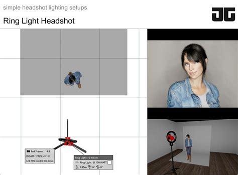 3 Simple Headshot Lighting Setups