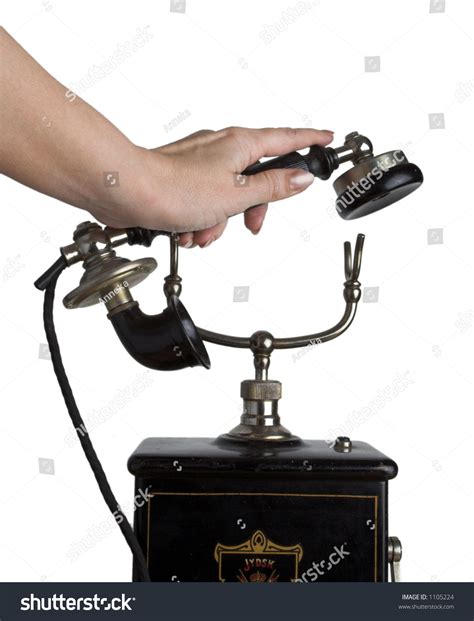 Hand Picking Up The Phone Stock Photo 1105224 : Shutterstock