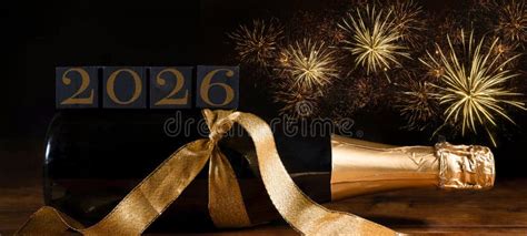 New Year 2026 New Year S Eve Celebration Holiday Greeting Card Stock Image - Image of party ...