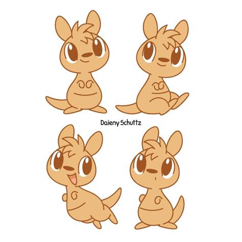 Cute Kangaroo by Daieny on DeviantArt | Kangaroo drawing, Kangaroo ...